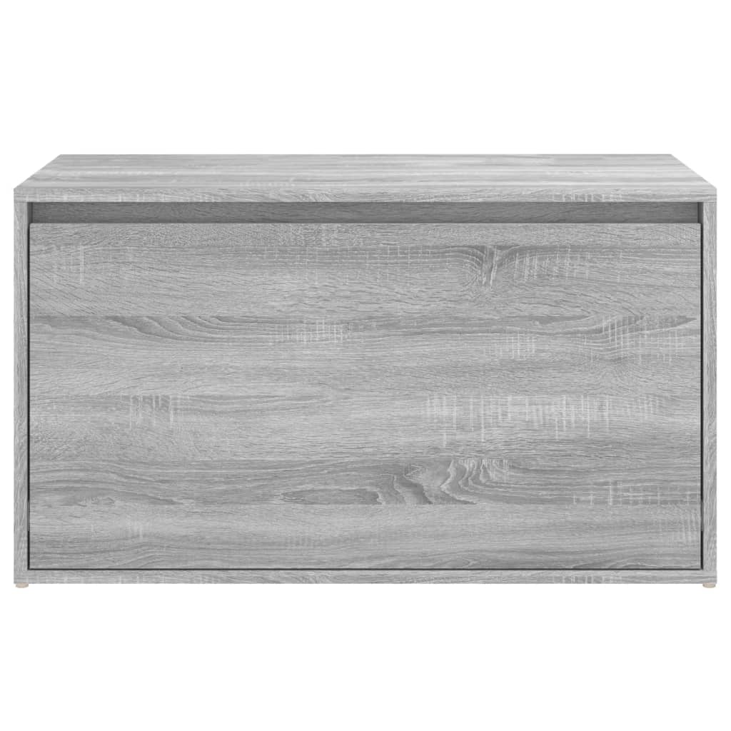 Flurbank 80x40x45 cm Weiß Holzwerkstoff
