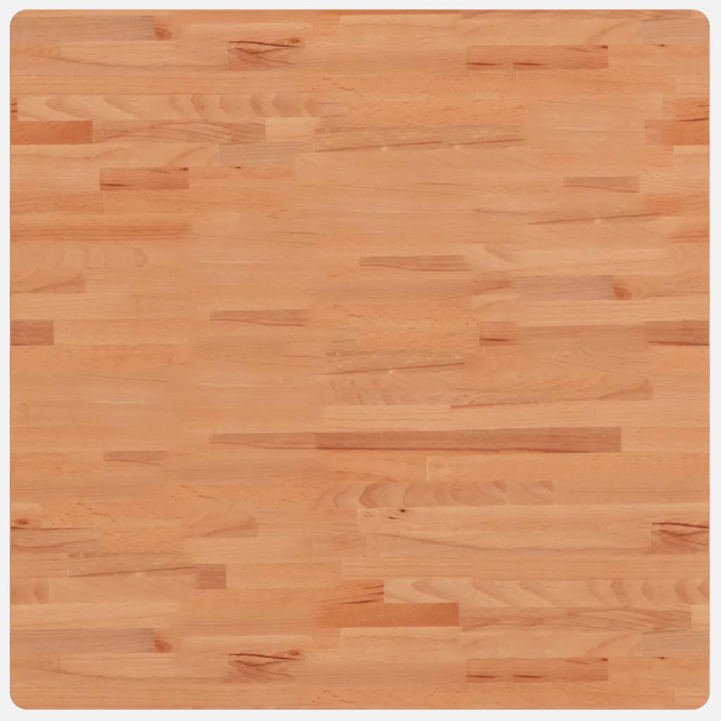 Tischplatte Ø30x1,5 cm Rund Massivholz Buche