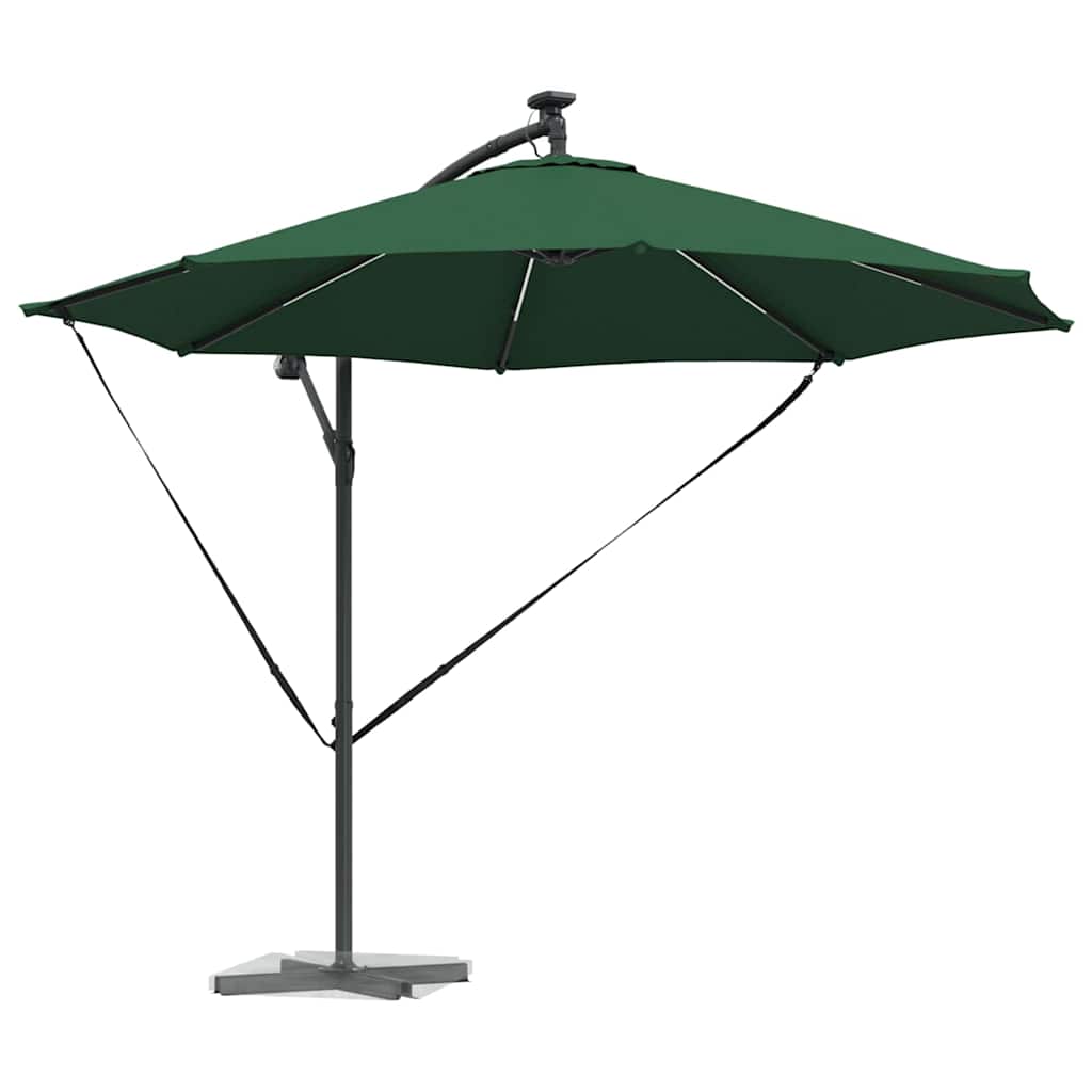 Sonnenschirm Sand 294 x 294 x 248 cm Polyester und Aluminium
