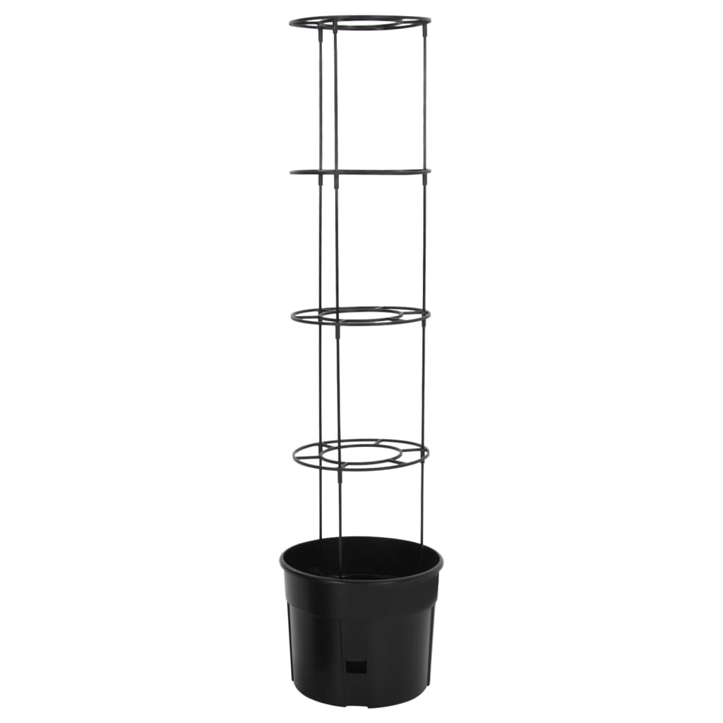 Tomatentopf Anthrazit Ø29,5x115 cm Polypropylen