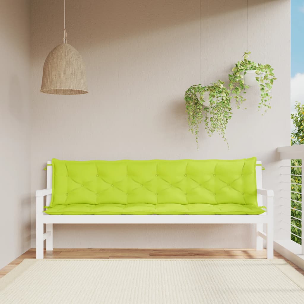 Gartenbank-Auflagen 2 Stk. Königsblau 100x50x7 cm Oxford-Gewebe