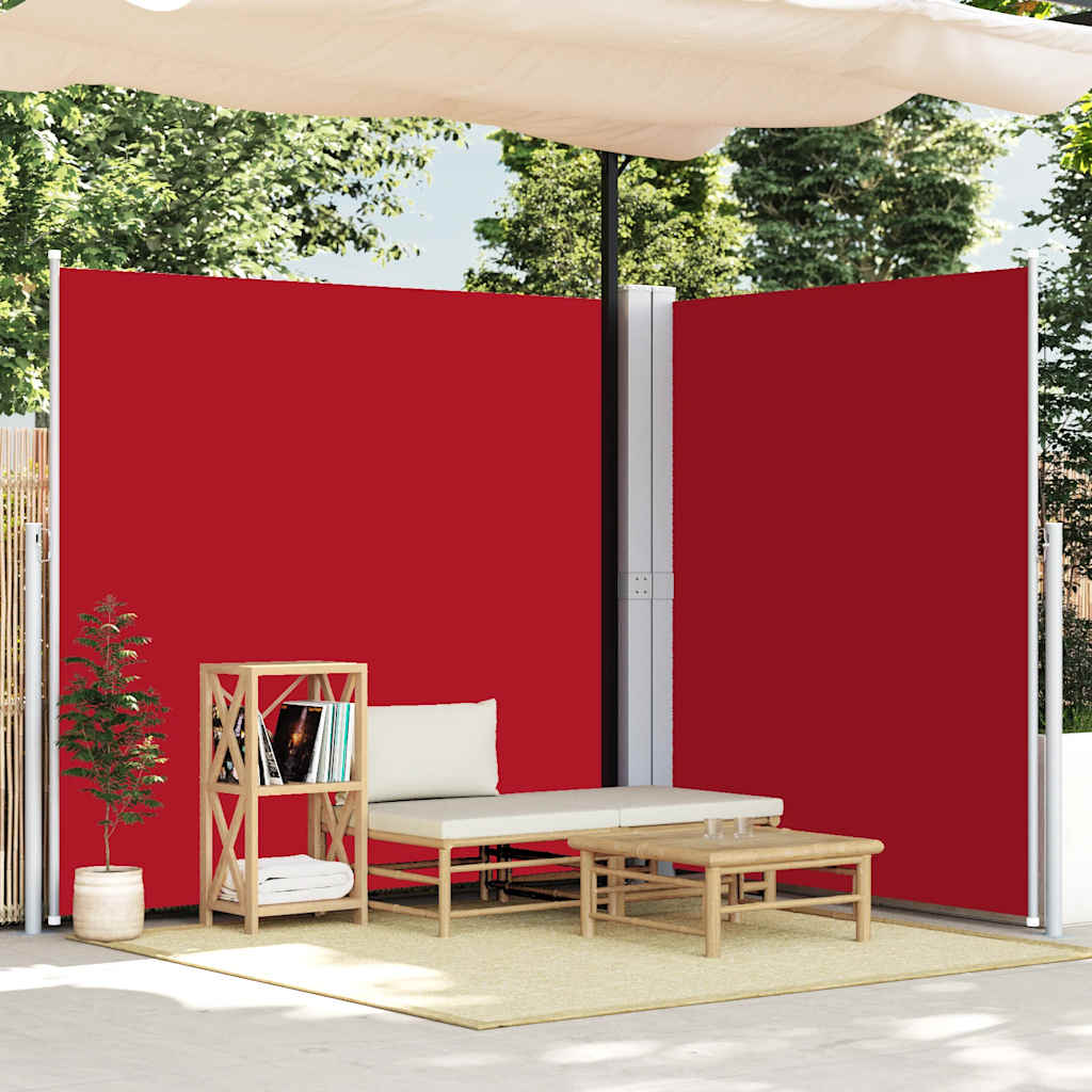 Ausziehbare Seitenmarkise 160×600 cm Braun