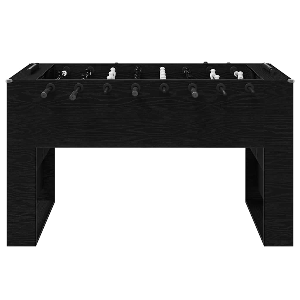 Tischfußballtisch Weiß 146,5 x 74 x 85 cm Holzwerkstoff