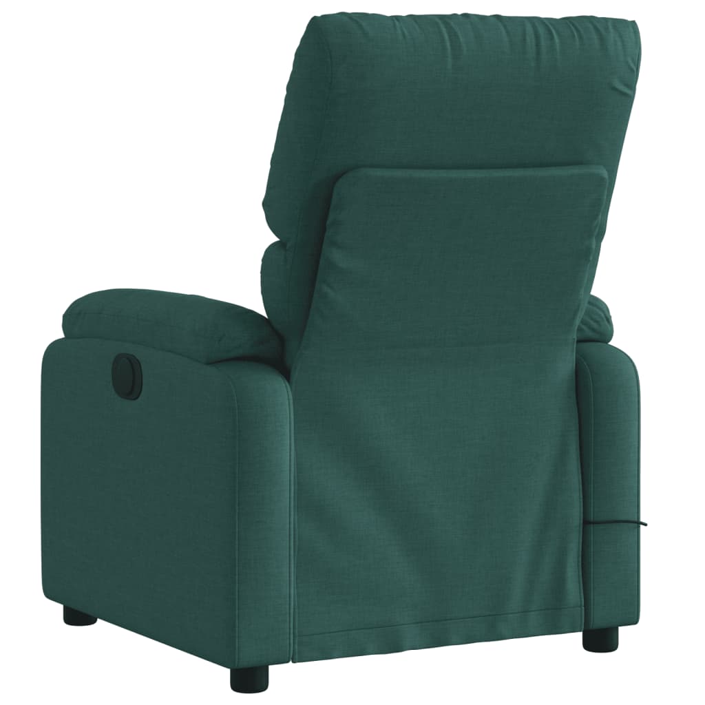 Massage-Relaxsessel, hellgrauer Stoff