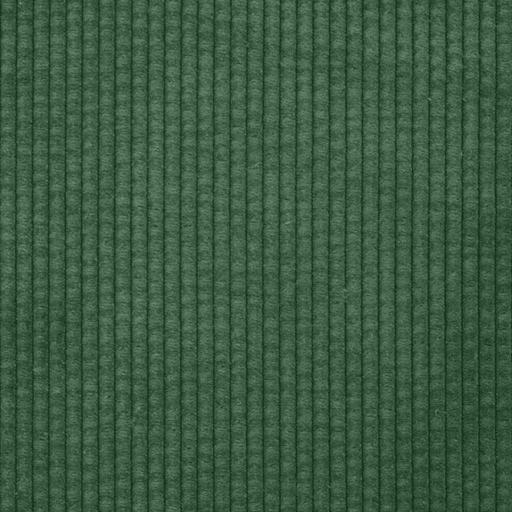 Chaiselongue mit Kissen Hellgrau Cordstoff