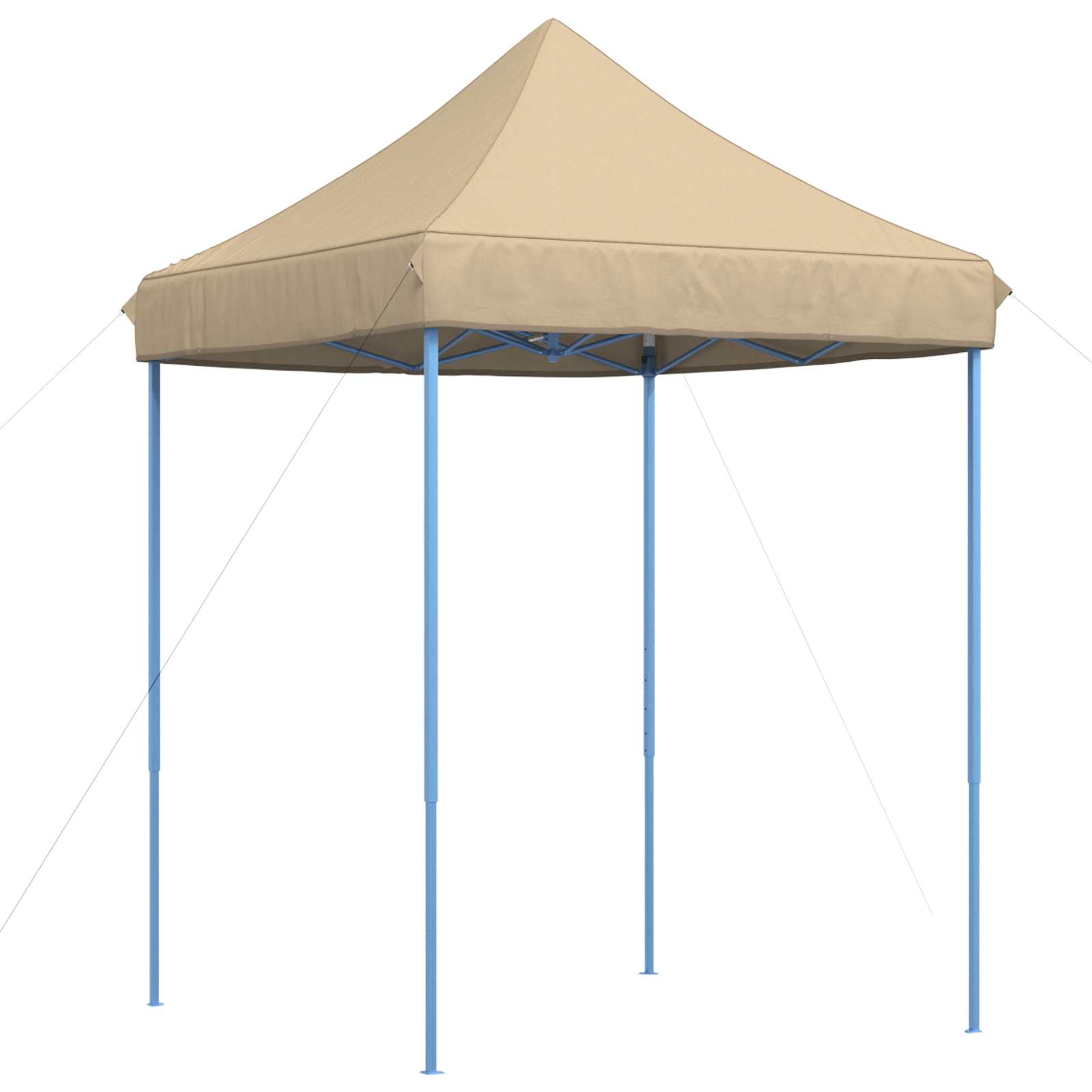 Partyzelt Faltbar Pop-Up Schwarz 200x200x306 cm