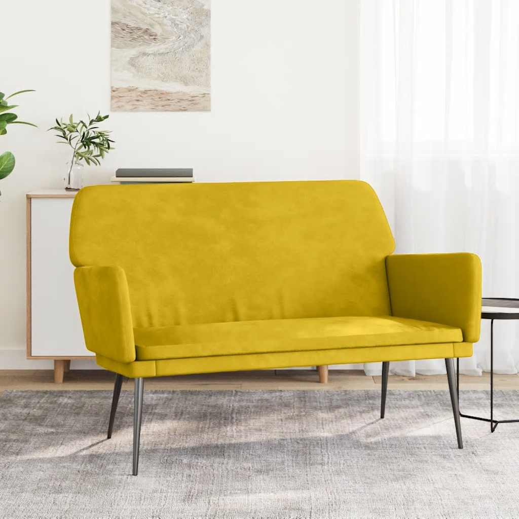 Sitzbank Dunkelgrün 108x79x79 cm Samt