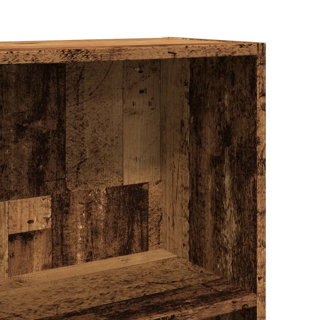 Bücherregal Weiß 40x24x75 cm Holzwerkstoff
