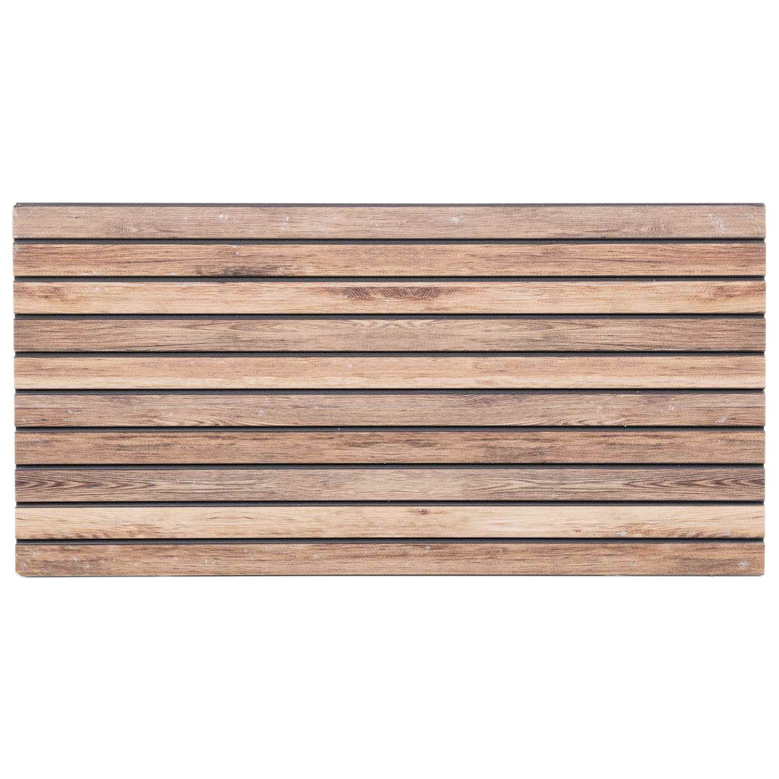 Wandpaneele 5 pcs Braun 100 x 50 cm EPS-Schaum