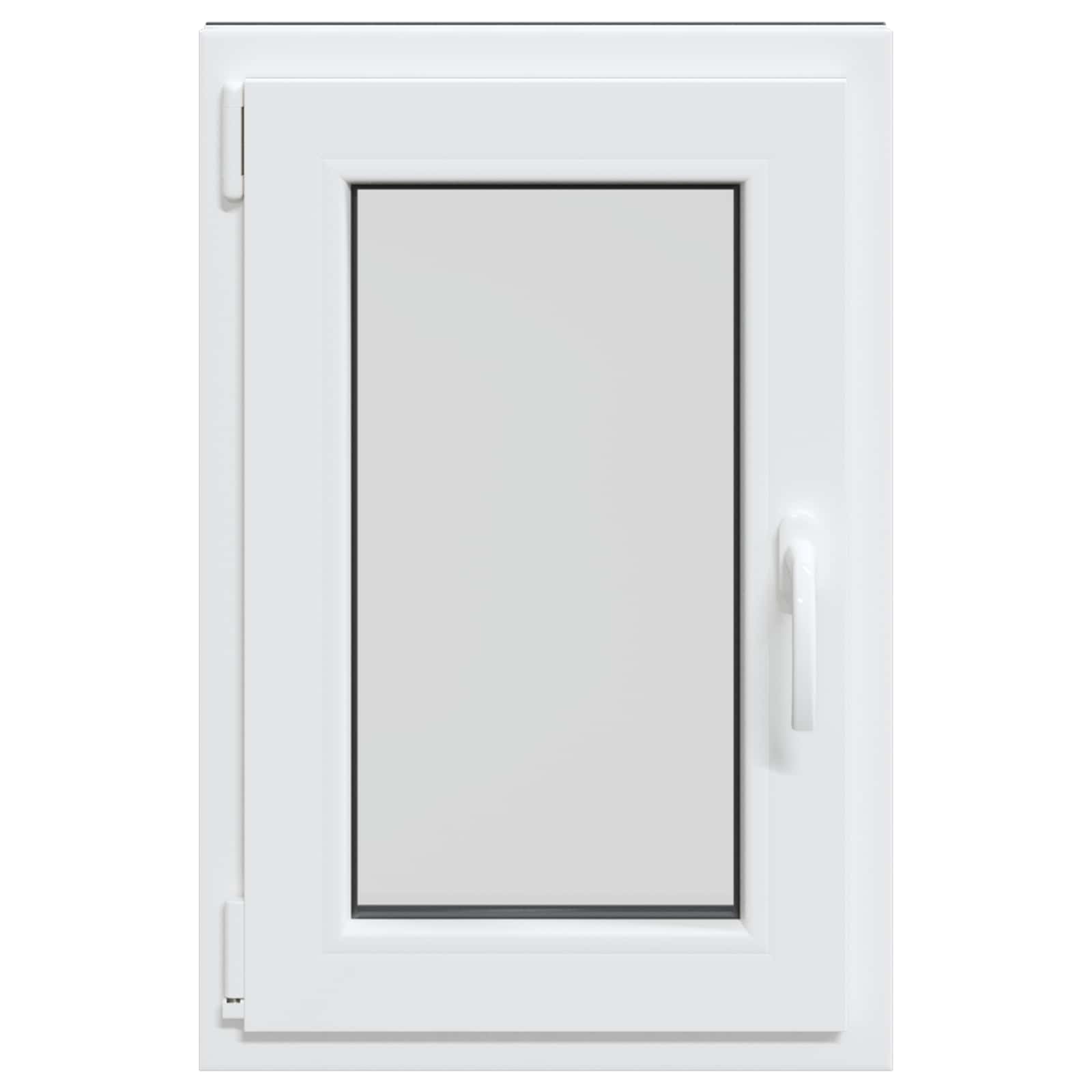 Kellerfenster RISOR 50 x 50 cm PVC und Glas Weiß