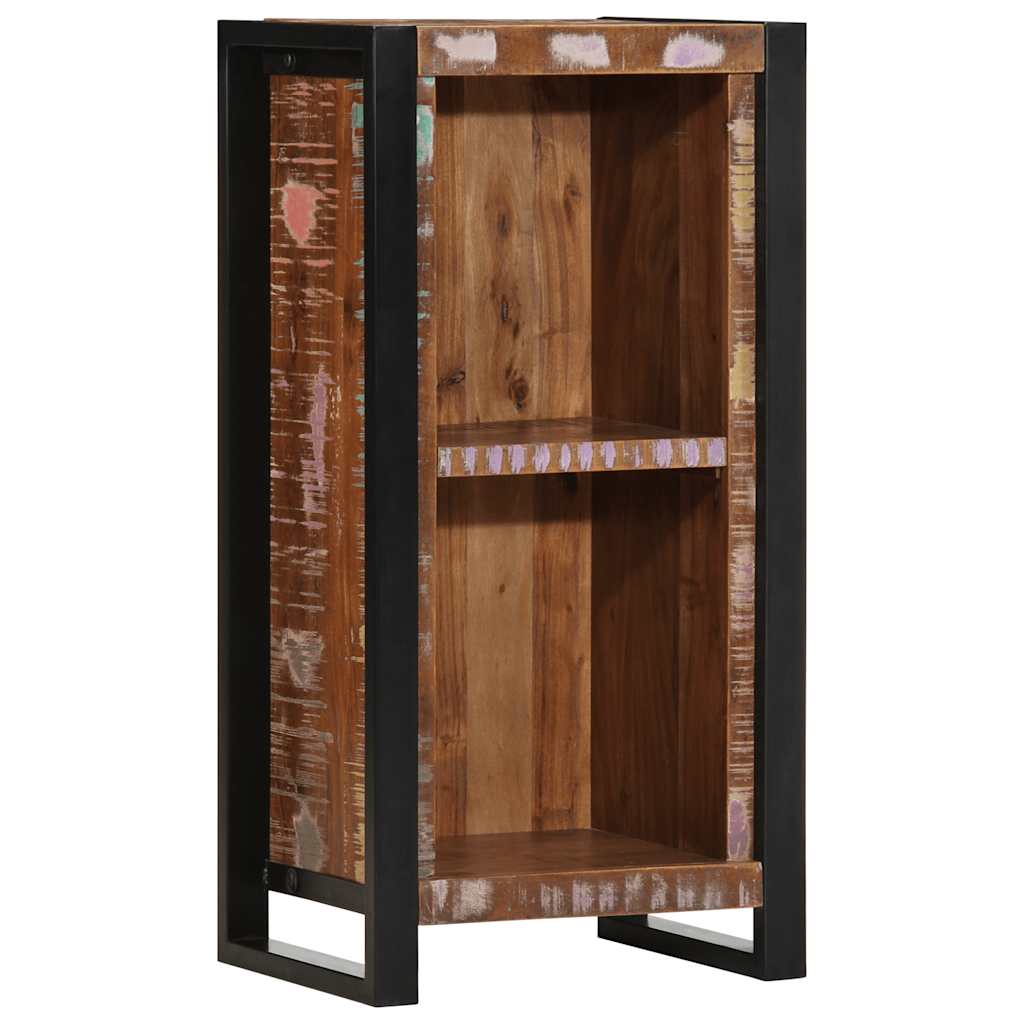Nachttisch mit Regal Braun 40 x 30 x 80 cm Massivholz Mango