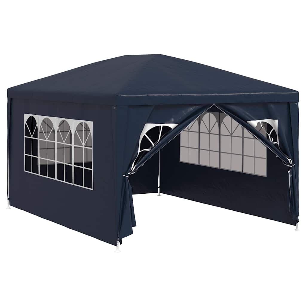 Party-Zelt 400 x 300 x 255 cm Rot PE und Stahl