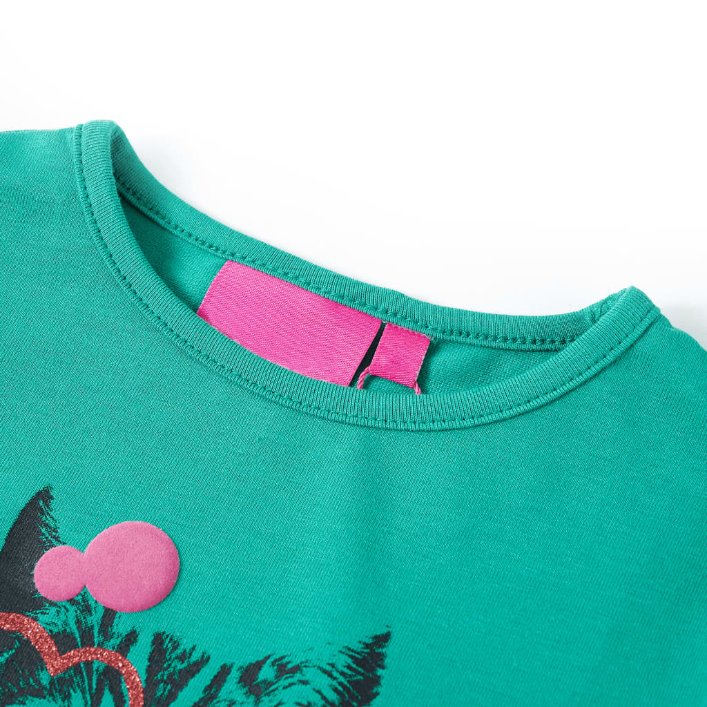 Kinder-Langarmshirt Rosa 116