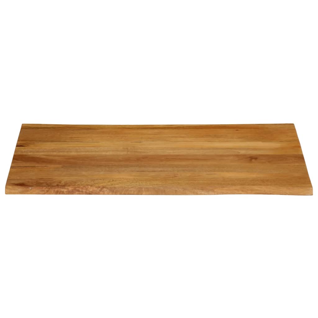 Tischplatte 40x40x2,5 cm Rechteckig Massivholz Akazie Baumkante