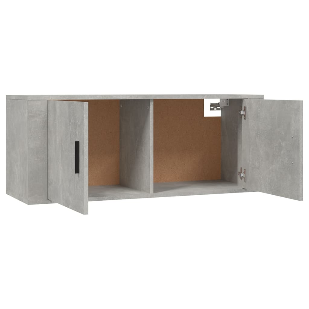 3-tlg. TV-Schrank-Set Weiß Holzwerkstoff