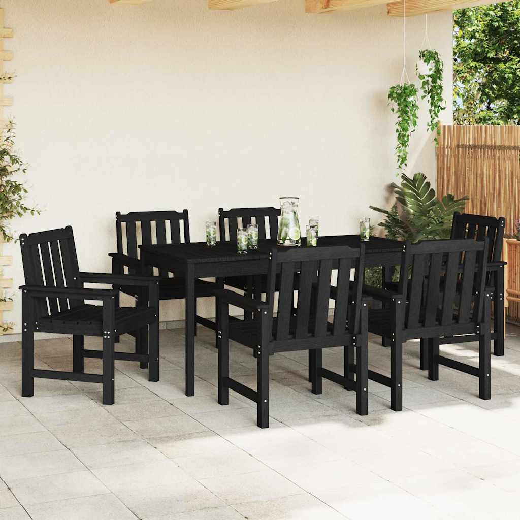 Gartenstuhl 4 pcs Weiß 65,5 x 59 x 88 cm Polyethylen