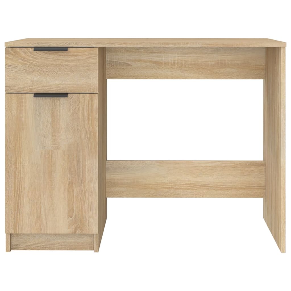 Schreibtisch Weiß 100x50x75 cm Holzwerkstoff