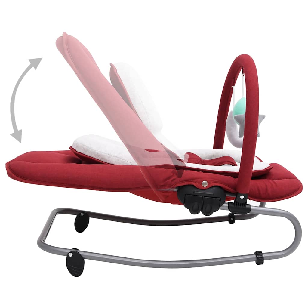 Babywippe Anthrazit Stahl