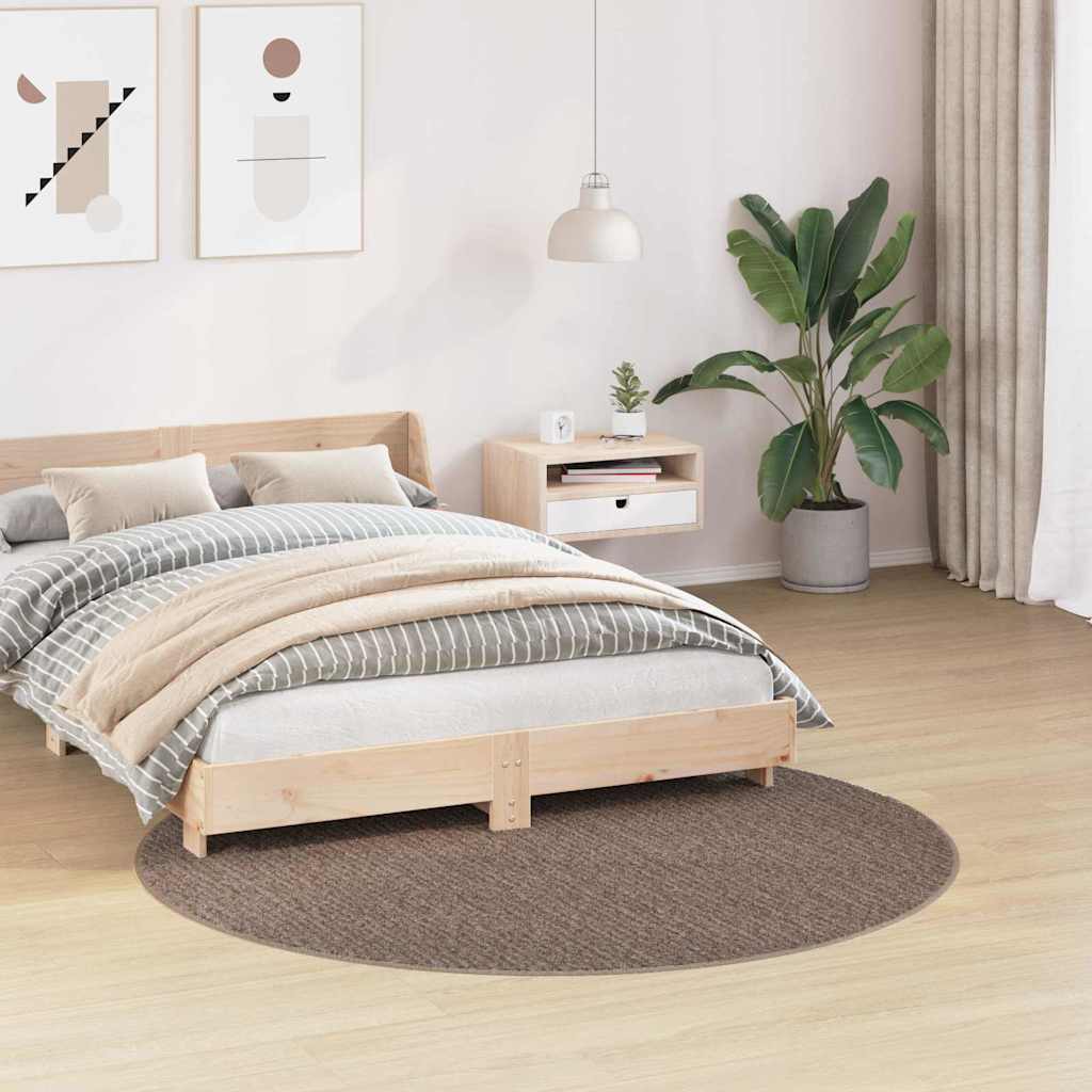 Anti-Rutsch Shaggy Teppich Dunkelgrau 200 x 200 cm PP