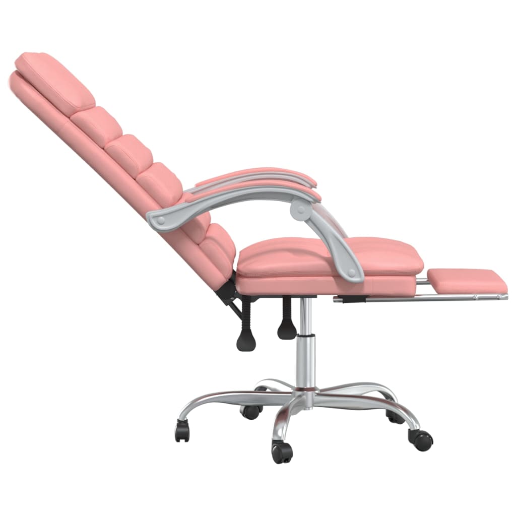Bürostuhl mit Massagefunktion Schwarz Kunstleder