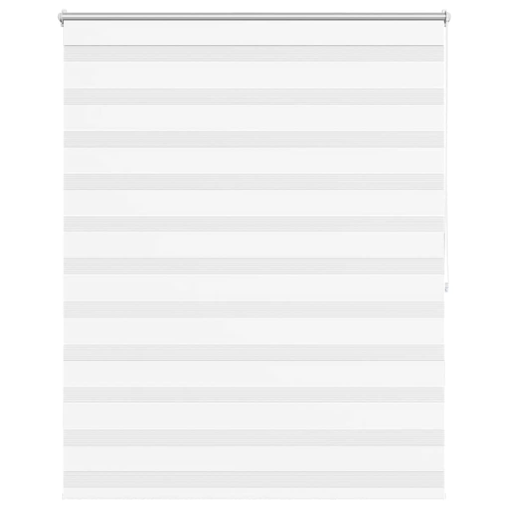 Zebra-Rollo 40,9 x 100 cm, Stoffbreite 36,7 cm, Weiß