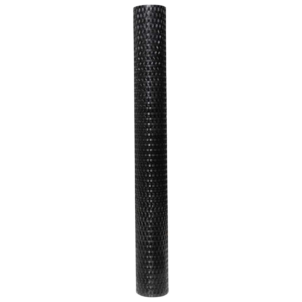 Balkon-Sichtschutz Anthrazit 300x90 cm Poly Rattan