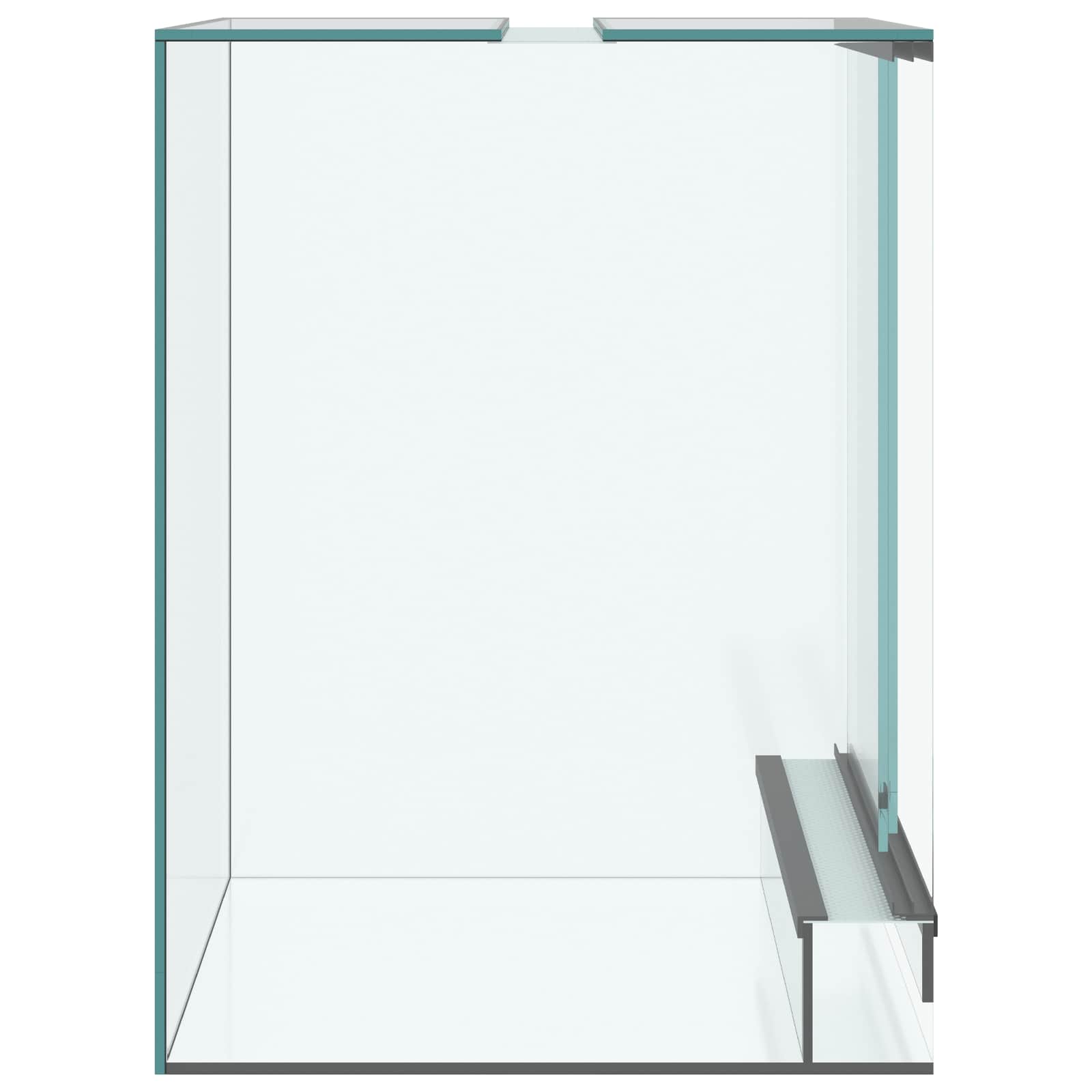 Terrarium mit Speicher Transparent 30 x 30 x 30 cm Glas