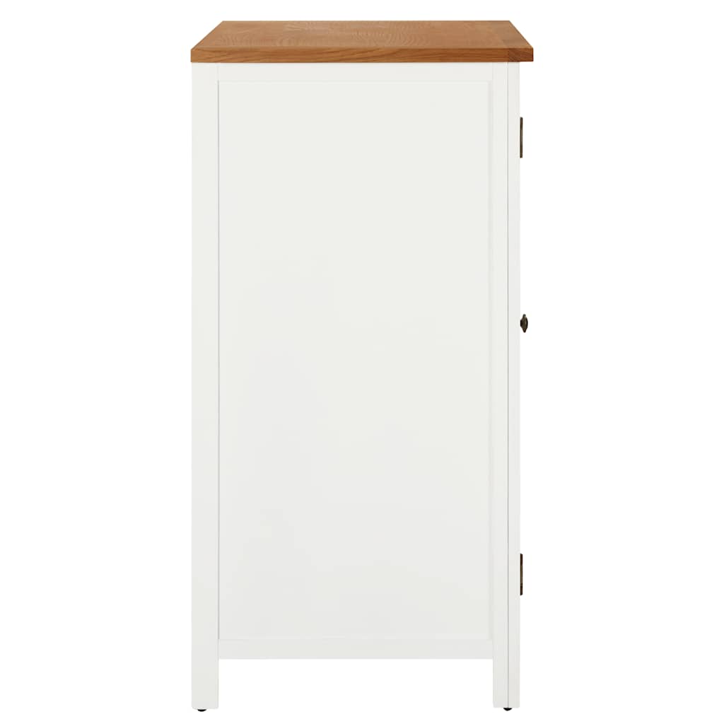 Kleiderschrank 76 x 52 x 105 cm Eiche Massivholz