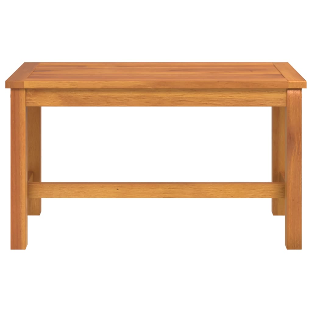 Gartenbank 110x35x45 cm Massivholz Akazie