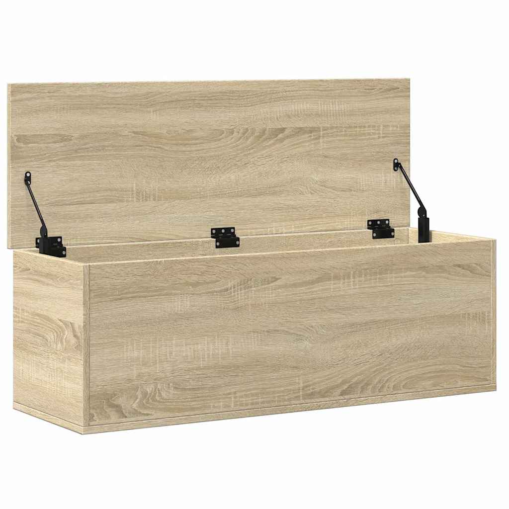 Aufbewahrungstruhe Weiß 84x42x46 cm Holzwerkstoff