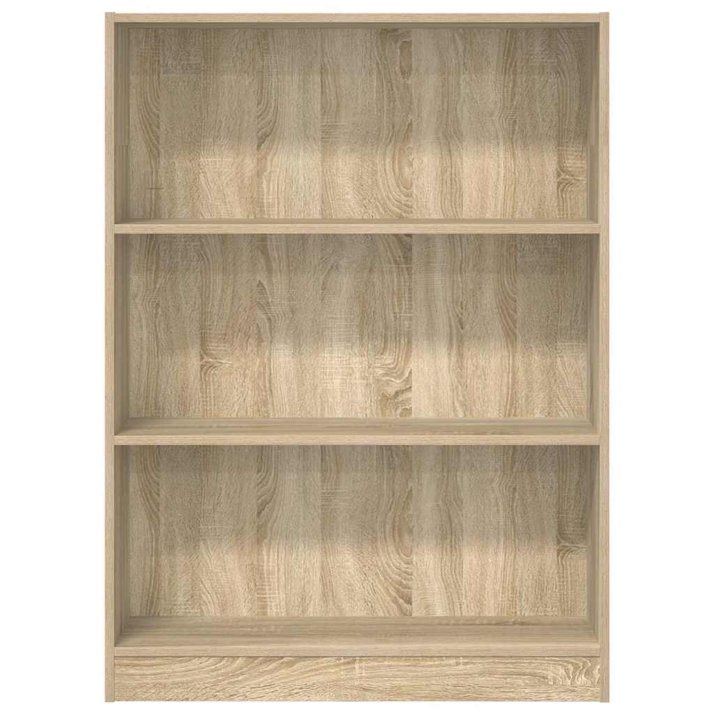 Bücherregal Weiß 40x24x75 cm Holzwerkstoff