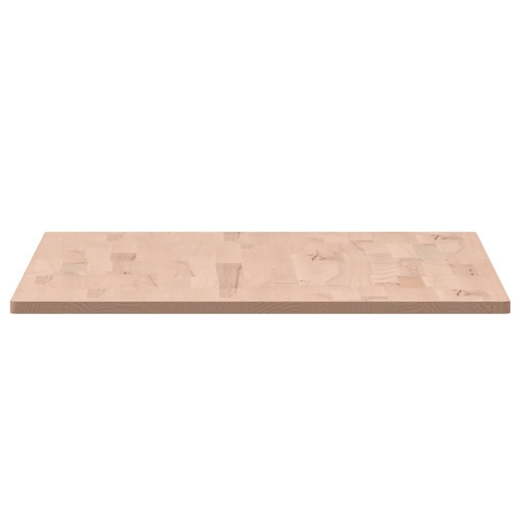 Tischplatte 80x40x1,5 cm Rechteckig Massivholz Buche