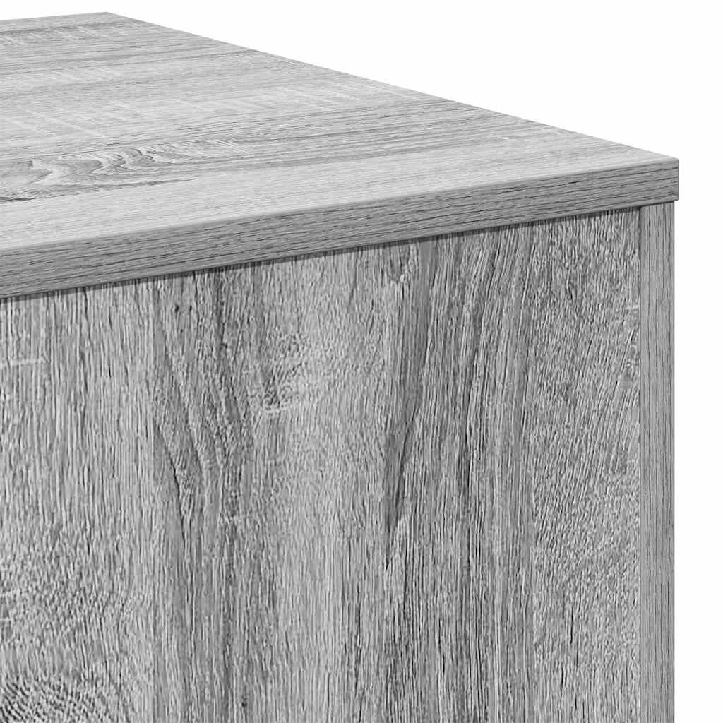 Beistelltische 3 Stk. Weiß Holzwerkstoff