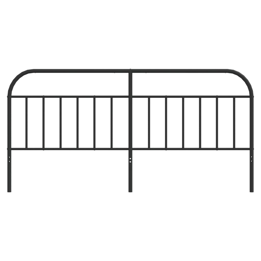 Ersatz-Kopfteil Metall Schwarz 75 cm