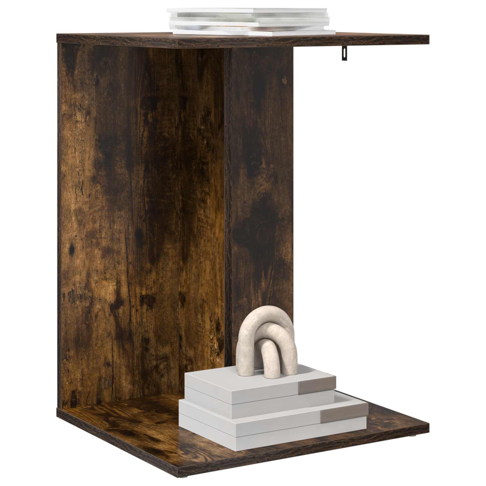Beistelltisch Weiß 45 x 40 x 62,5 cm Holzwerkstoff