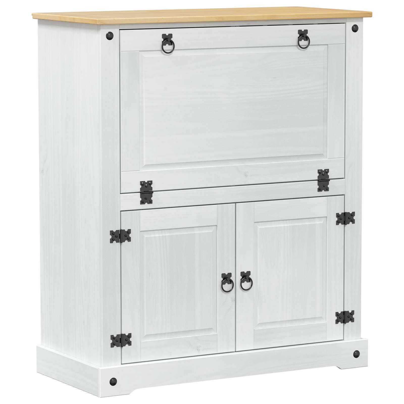 Weinschrank Corona 97x45x114 cm Massivholz Kiefer