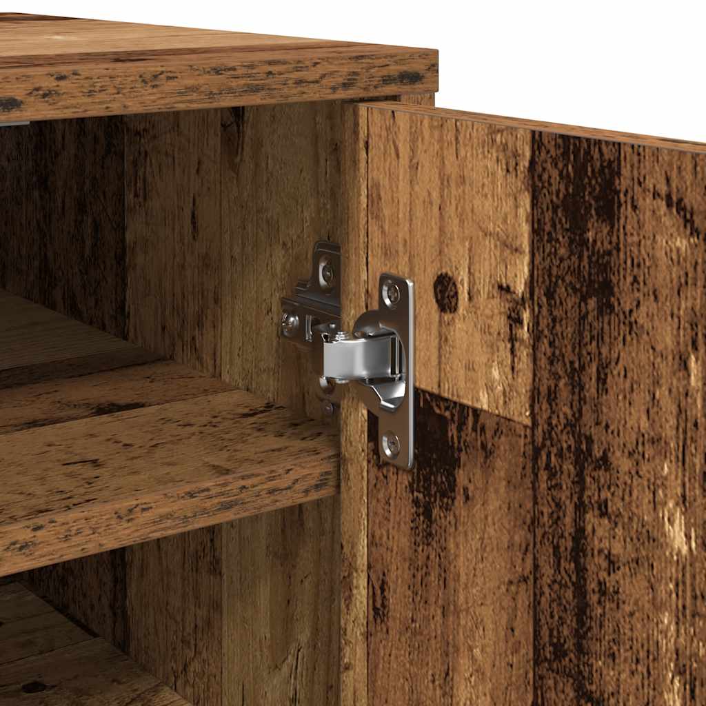 Schuhschrank Weiß 60x35x70 cm Holzwerkstoff