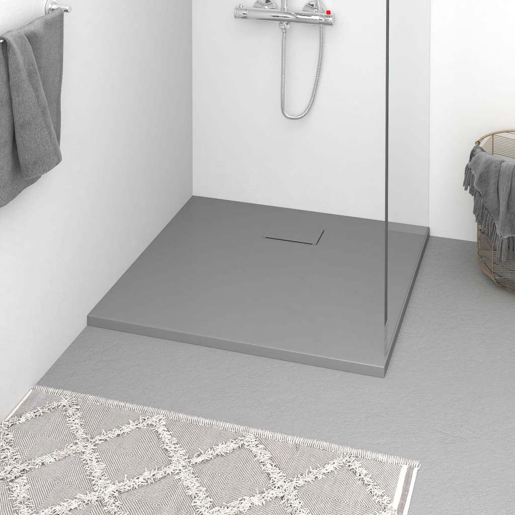 Duschwanne SMC Weiß 120×70 cm
