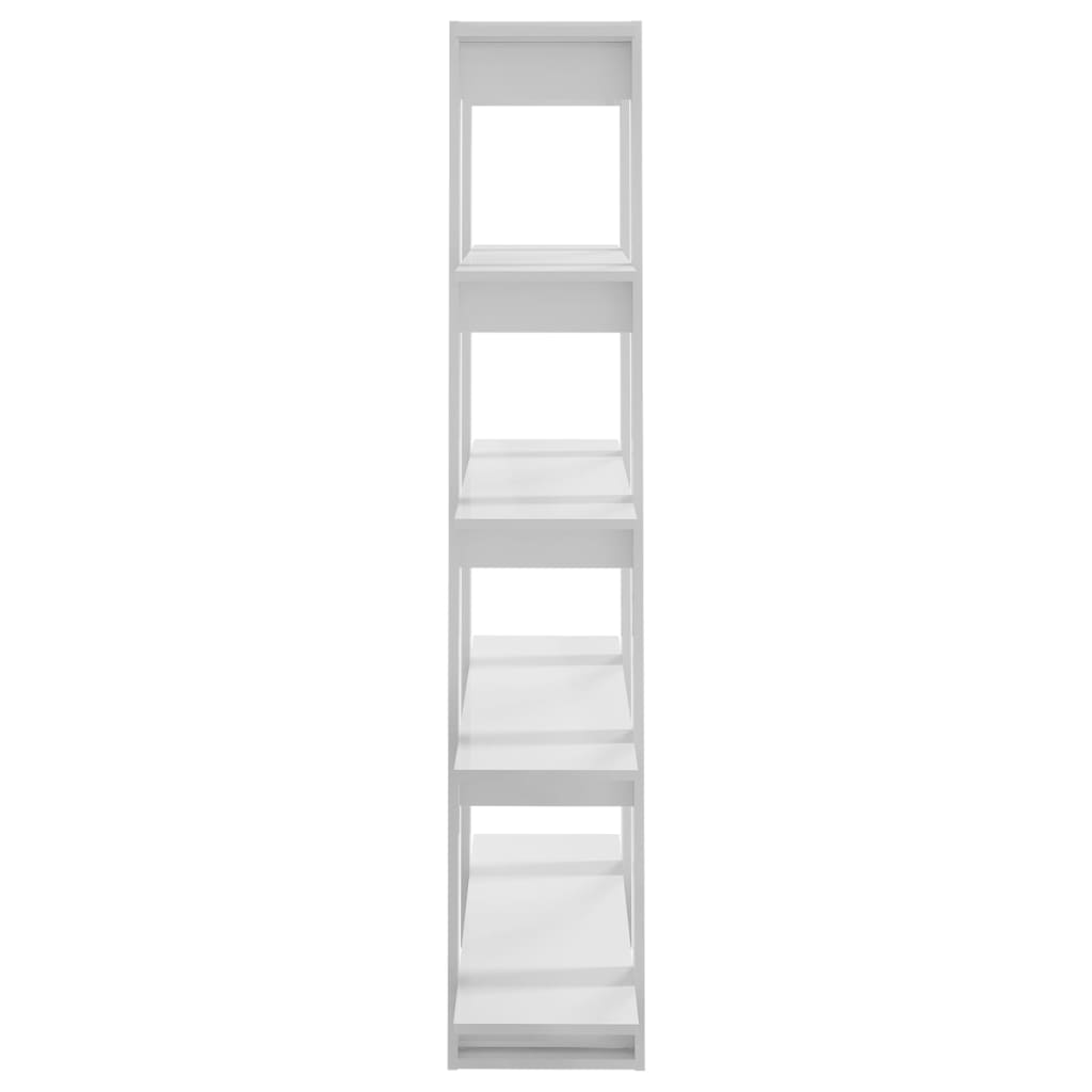 Bücherregal/Raumteiler Weiß 100×30×160 cm