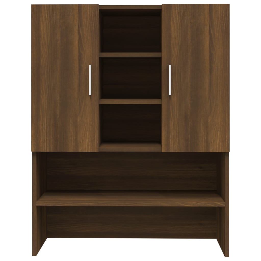 Waschmaschinenschrank Weiß 70,5x25,5x90 cm
