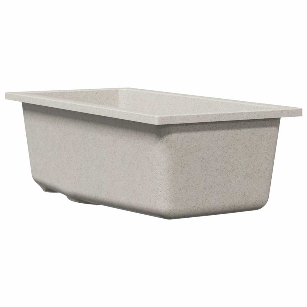 Küchenspüle Schwarz 54 x 44 x 20 cm Granit
