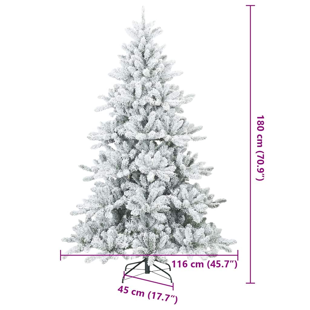 Künstlicher klappbarer Weihnachtsbaum Grün 150 cm PVC, Stahl