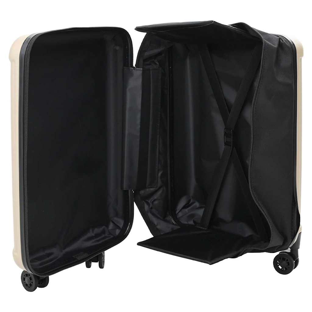 Koffer mit Schloss Schwarz 34 x 23 x 55,5 cm ABS Kunststoff