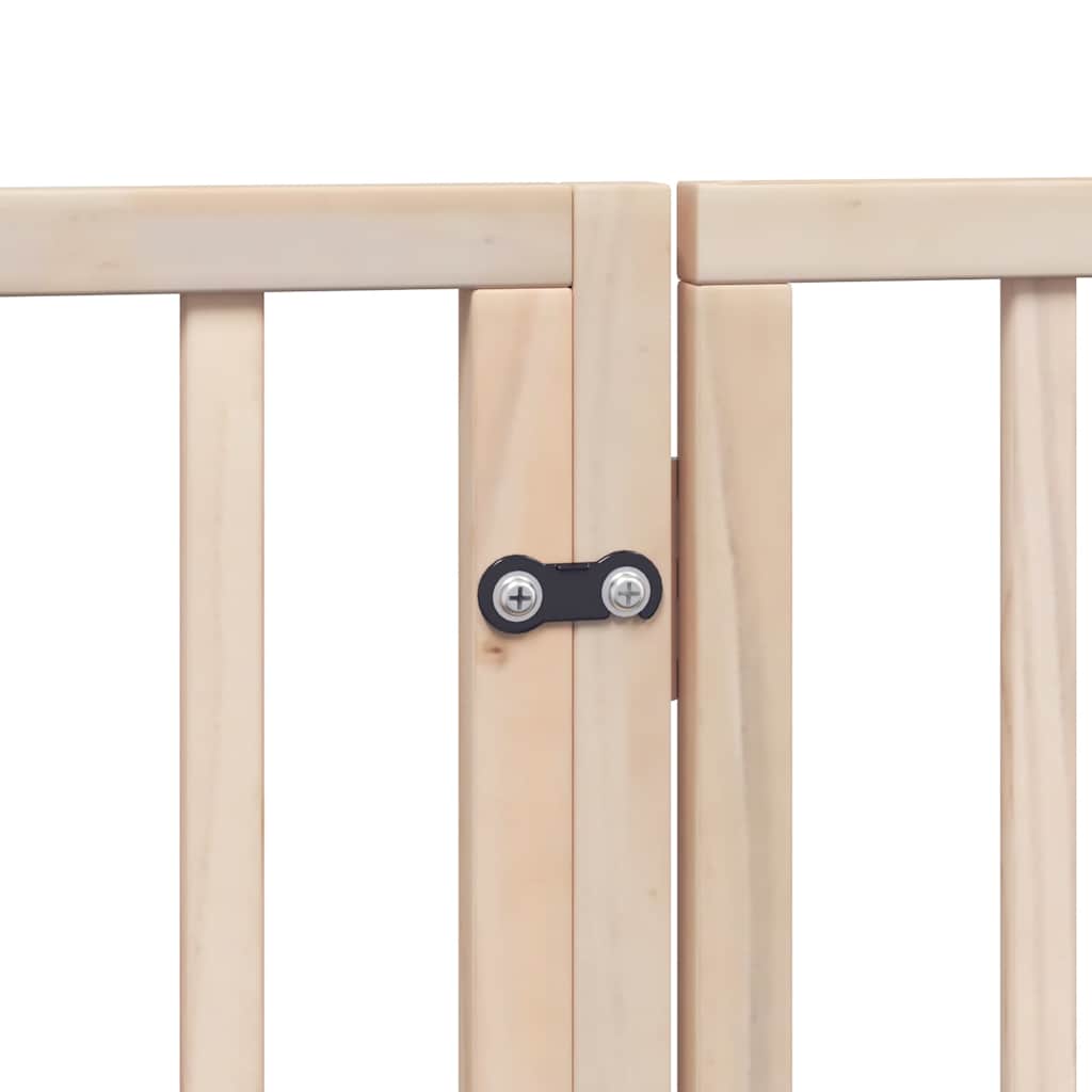 Hundegitter Faltbar 3 Paneele 150 cm Pappelholz