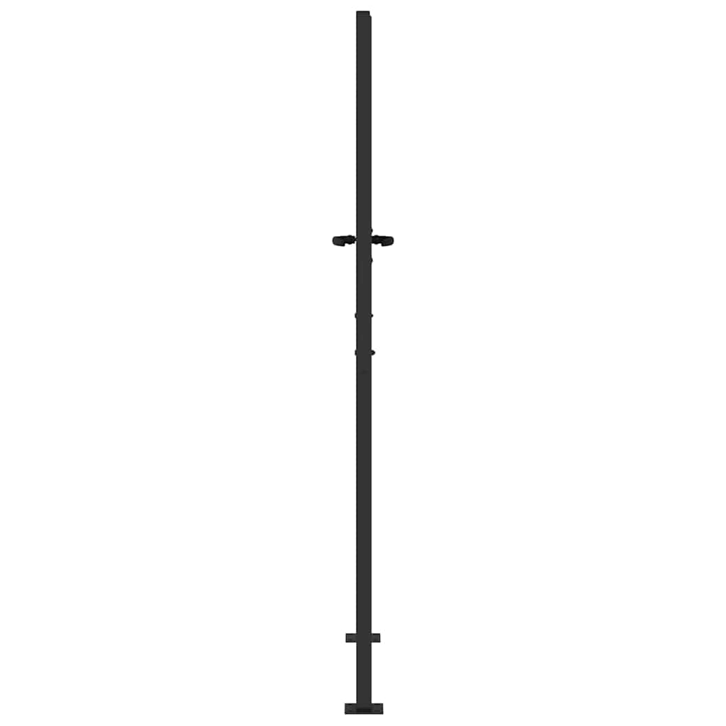 Gartentor 100x75 cm Cortenstahl Quadratisches Design
