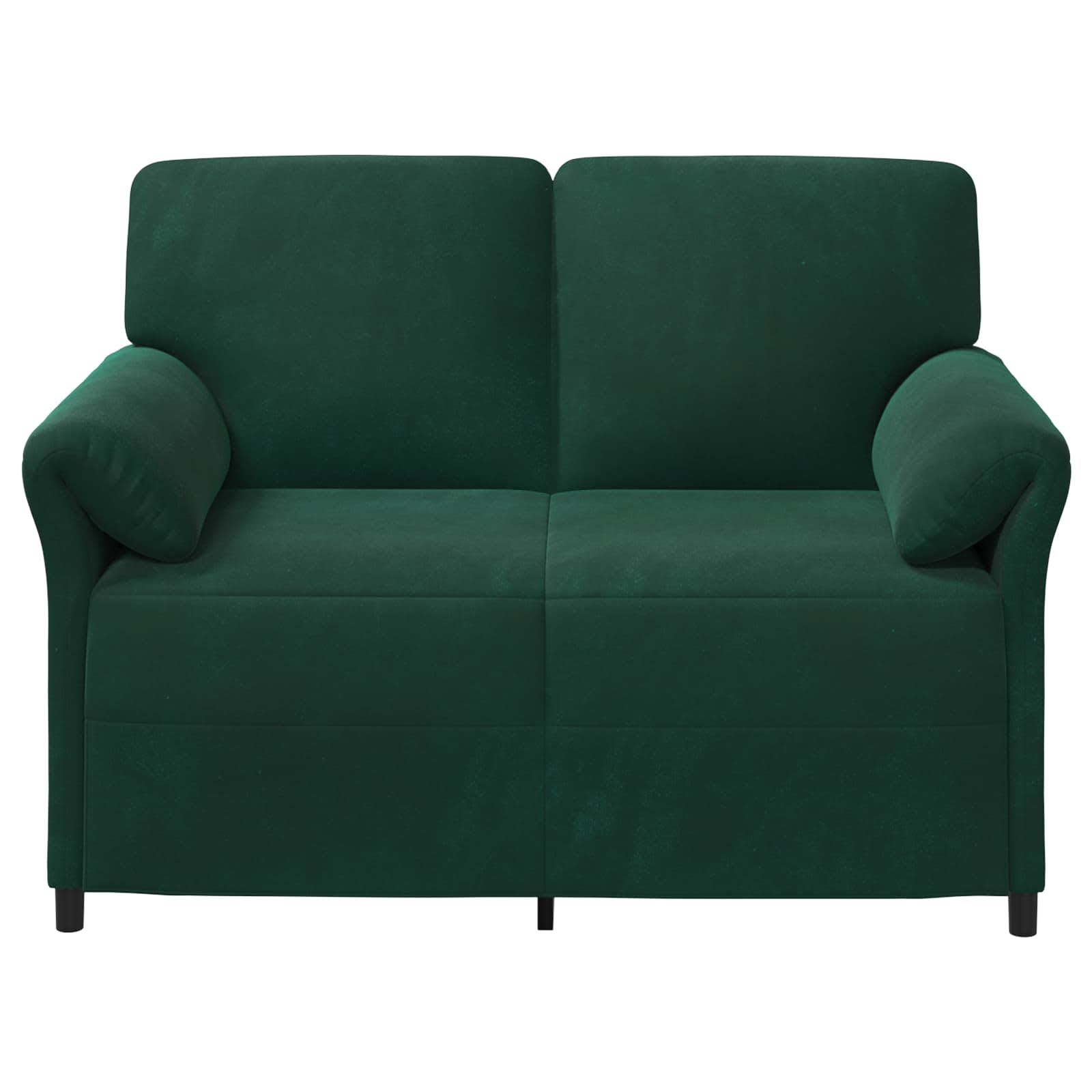 1-Sitzer Sofa Hellgrau 88 x 83 x 95 cm Samt