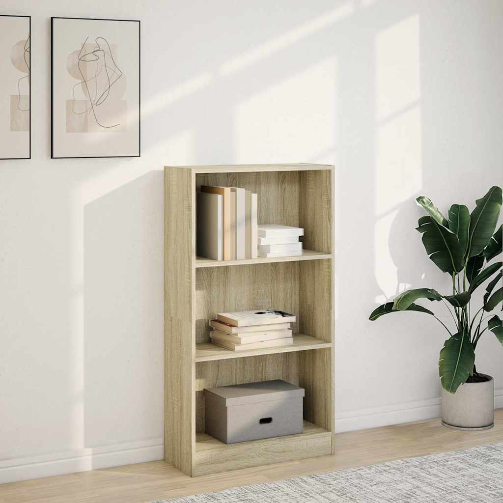 Bücherregal Weiß 40x24x75 cm Holzwerkstoff
