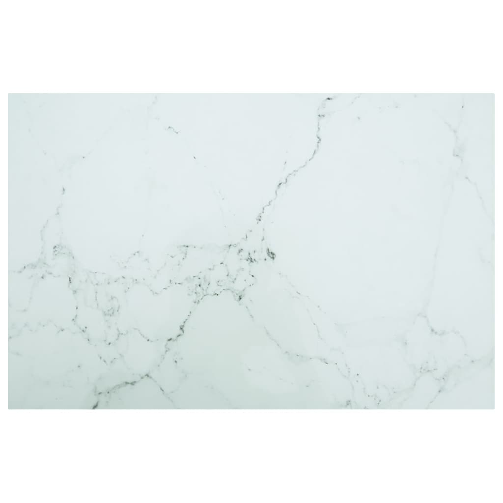 Tischplatte aus gehärtetem Glas quadratisch 700x700 mm