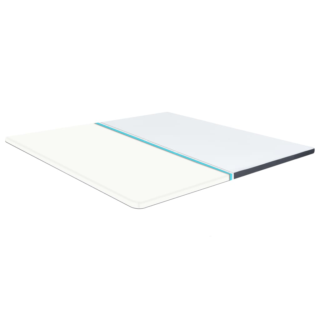 Boxspringbett-Matratzenauflage 200 x 120 x 5 cm Mittelweich