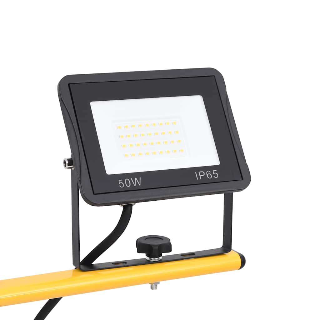 LED-Fluter mit Stativ 2x10 W Warmweiß